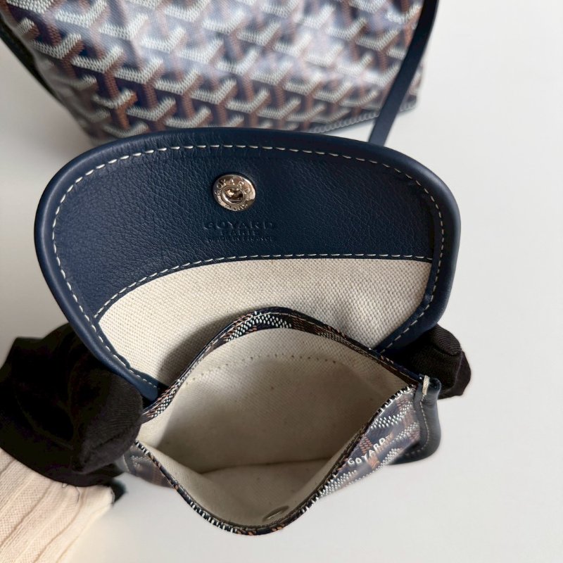 閒置新🫰🏻 Goyard 戈雅 Mini Tote Bag 深藍💙-10