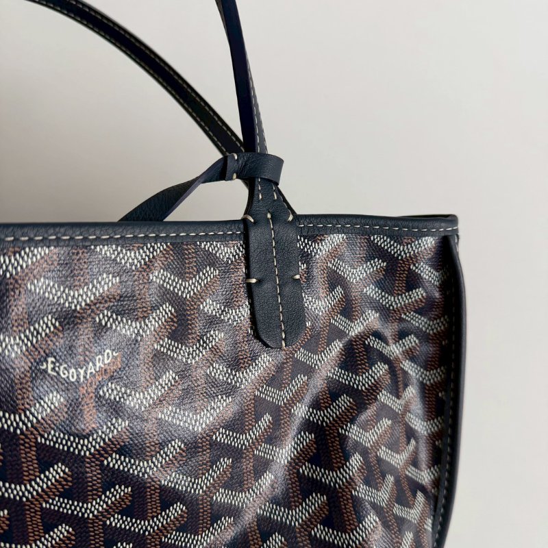 閒置新🫰🏻 Goyard 戈雅 Mini Tote Bag 深藍💙-11