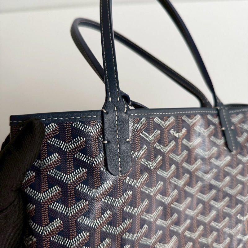 閒置新🫰🏻 Goyard 戈雅 Mini Tote Bag 深藍💙-12