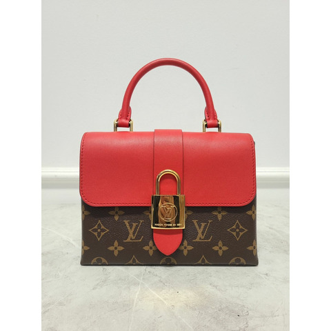 【包稅】LOUIS VUITTON 紅色 Monogram Rocky BB 肩背包