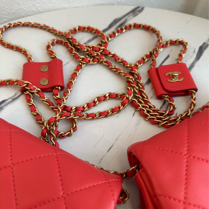 香奈兒根本買一送一 雙胞胎包包 超帥 限量款-3