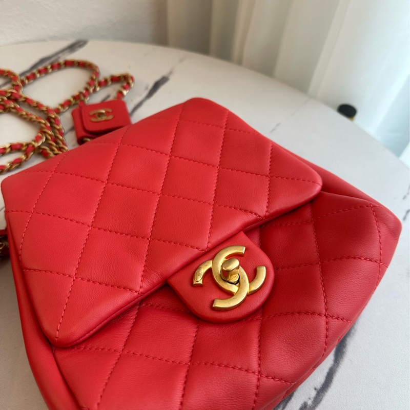 香奈兒根本買一送一 雙胞胎包包 超帥 限量款-4