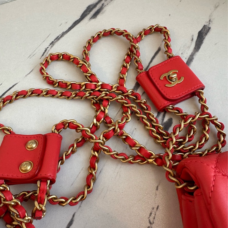 香奈兒根本買一送一 雙胞胎包包 超帥 限量款-13