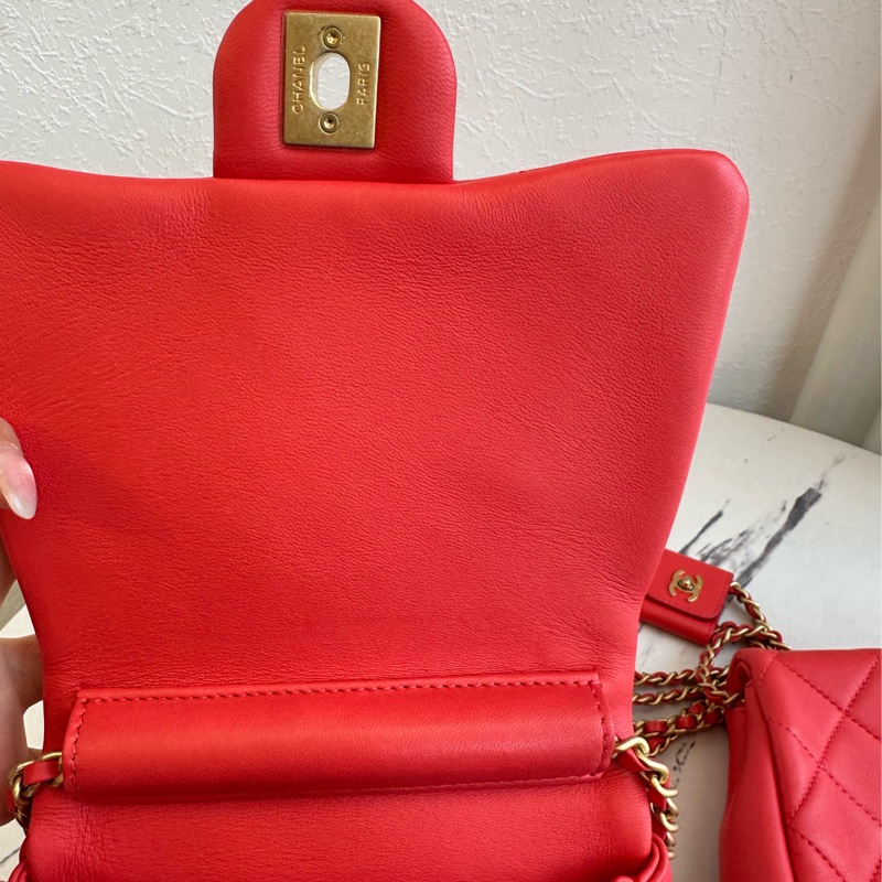 香奈兒根本買一送一 雙胞胎包包 超帥 限量款-16