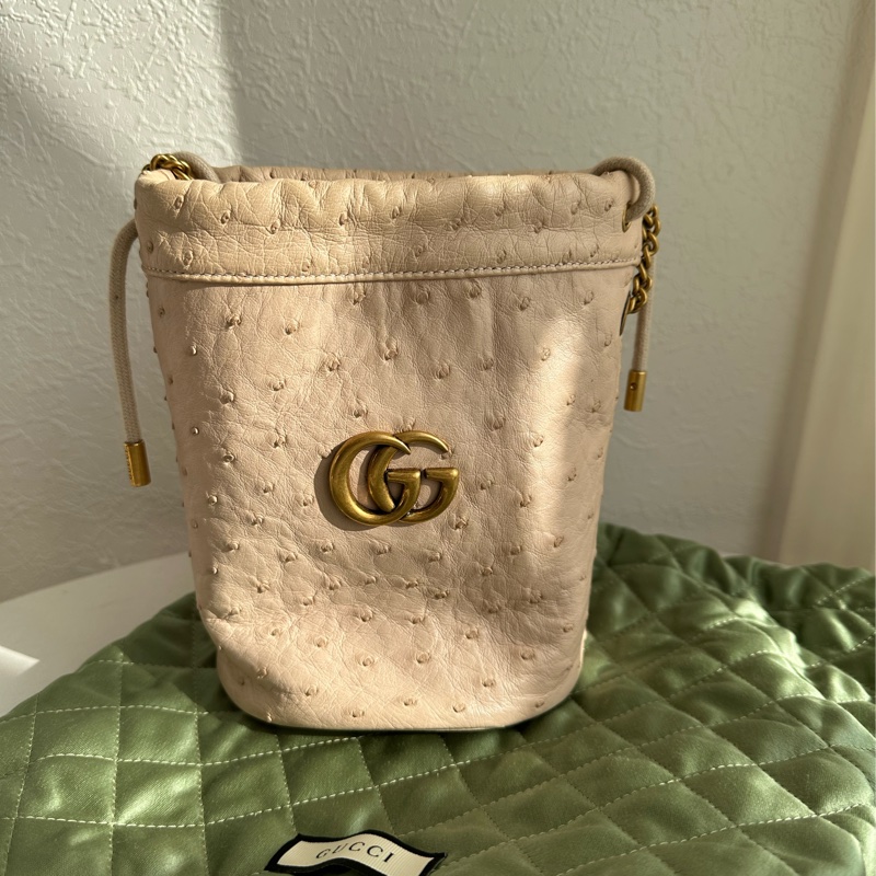 Gucci鴕鳥皮 極品🥹🥹🥹水桶-0