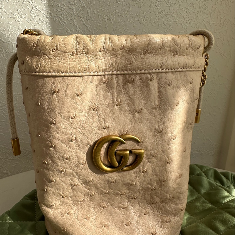Gucci鴕鳥皮 極品🥹🥹🥹水桶-1