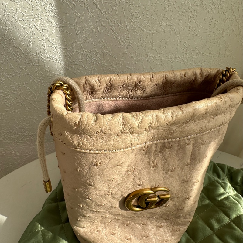 Gucci鴕鳥皮 極品🥹🥹🥹水桶-2