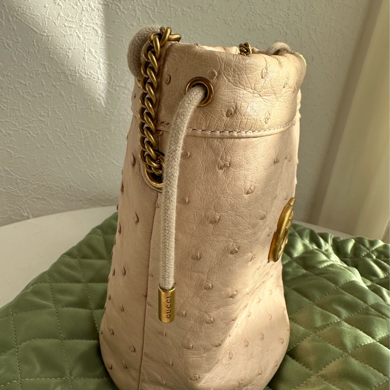 Gucci鴕鳥皮 極品🥹🥹🥹水桶-5