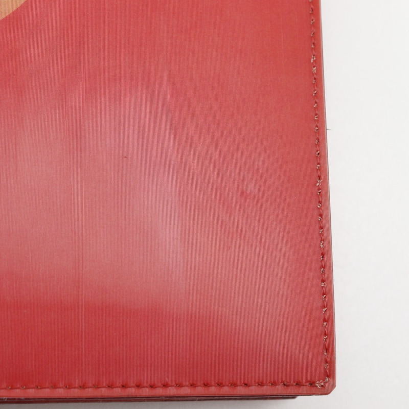 香奈兒全像鏈條單肩包，Coco標誌，乙烯基材質，紅色，開口，女士款-9