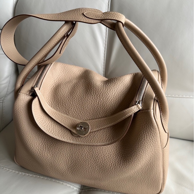 Hermes Lindy 34米灰TC皮-4