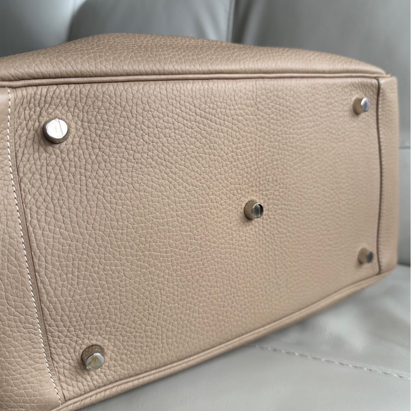 Hermes Lindy 34米灰TC皮-5