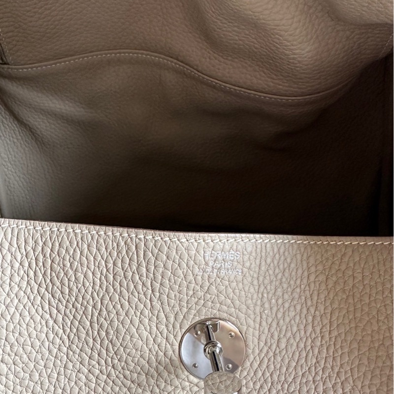 Hermes Lindy 34米灰TC皮-8