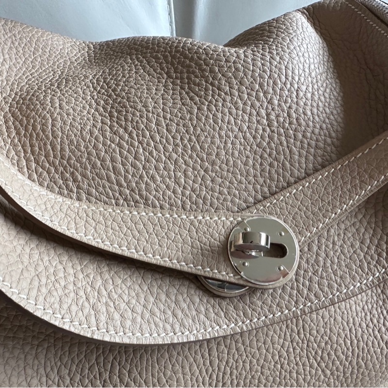 Hermes Lindy 34米灰TC皮-9