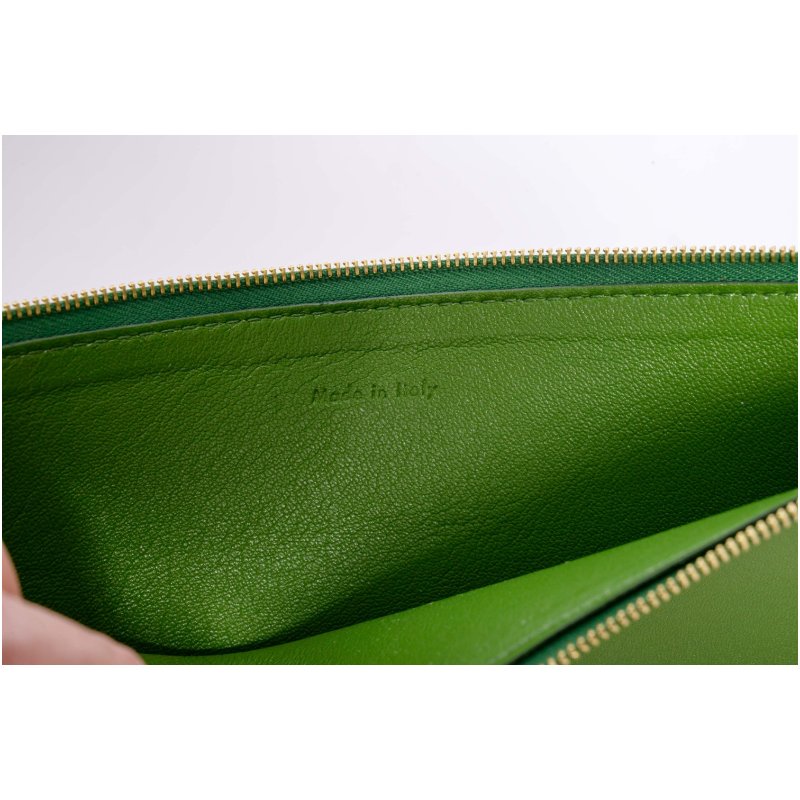 Celine雙色皮革手拿包-4