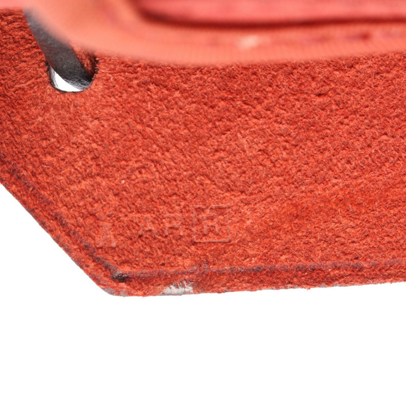 愛馬仕 Herbag Zip PM 單肩手提包 R Toile 高級皮革 Rouge H 二手 SHW-4