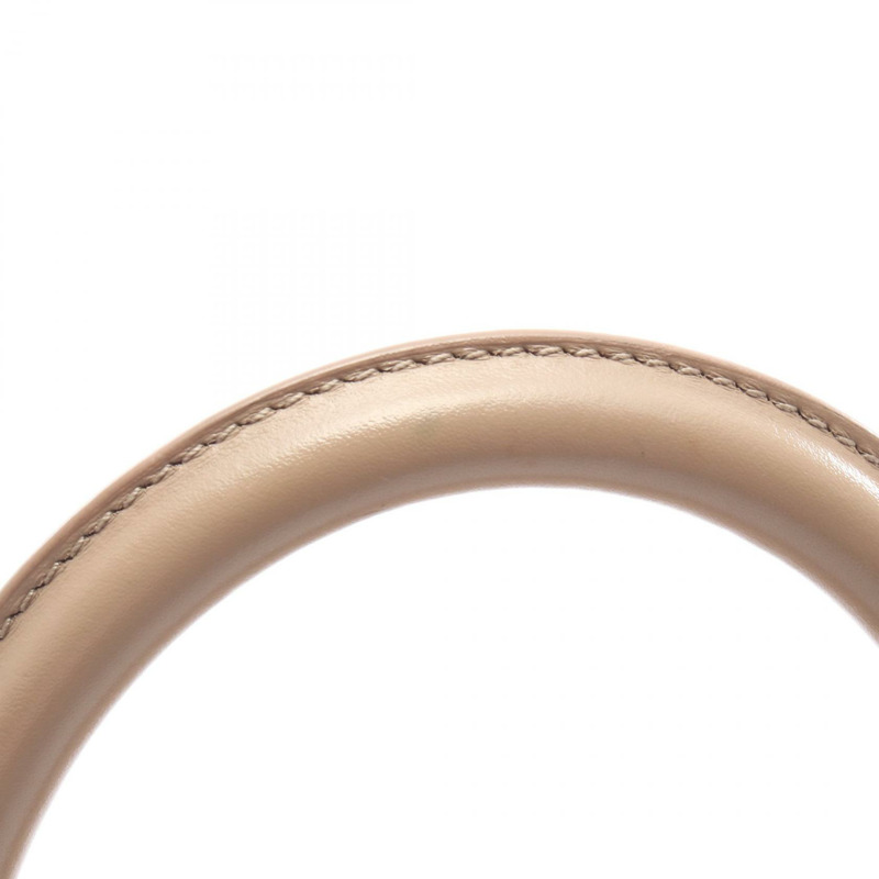 BALENCIAGA Hour Glass 小號單肩斜背包，米色皮革，二手女款-4