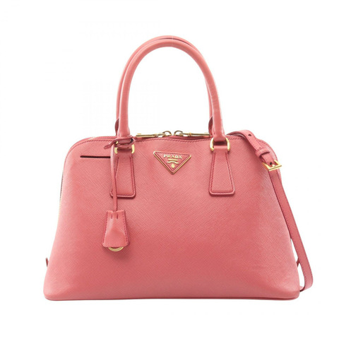 PRADA SAFFIANO LUX 肩挎斜背包 BL0837 Saffiano 皮革 粉色 二手