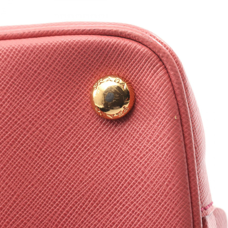 PRADA SAFFIANO LUX 肩挎斜背包 BL0837 Saffiano 皮革 粉色 二手-4