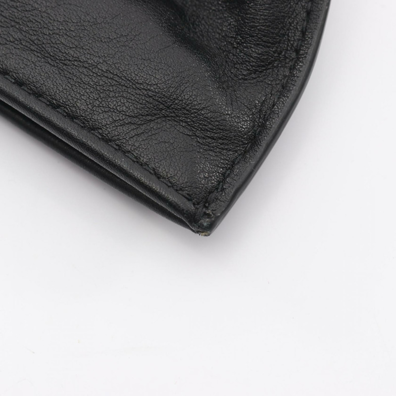 BOTTEGA VENETA 迷你 The Twist 商務手拿包 652001 黑色皮革 二手-4