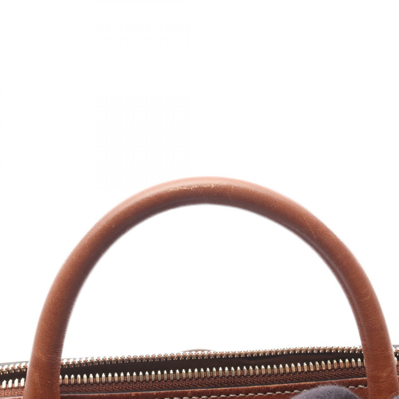 GUCCI GG Supreme 單肩手提包 409529 帆布皮革 米棕色 二手 女士-12