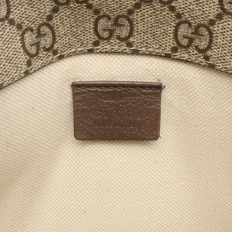 GUCCI GG Supreme Neo Vintage Sherry Line 腰包 493930 公尺棕色 二手-3
