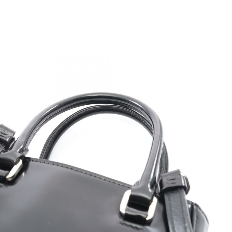 PRADA SPAZZOLATO 肩挎斜背包 黑色真皮 二手 女士-8