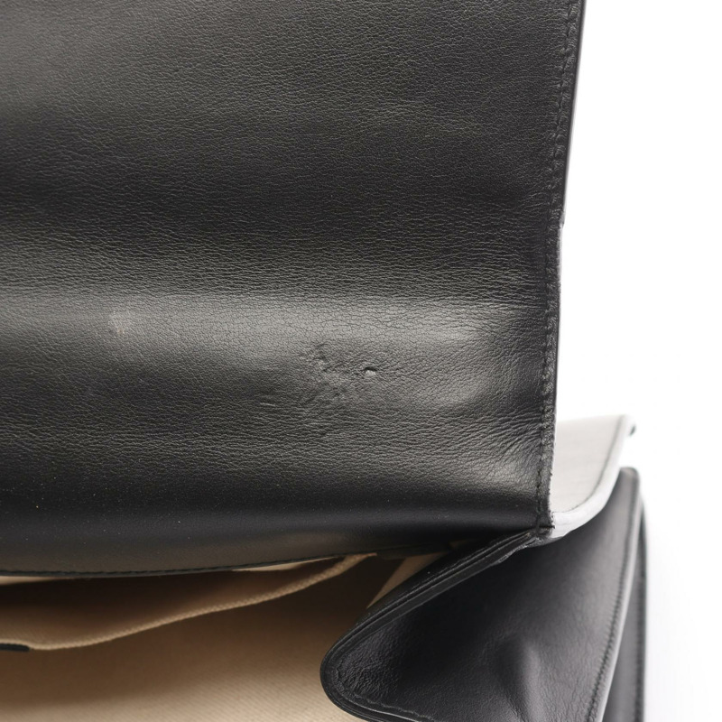 GUCCI 竹節狄俄尼索斯單肩手提包 421999 皮革 黑色 綠色 紅色 二手 女士-6