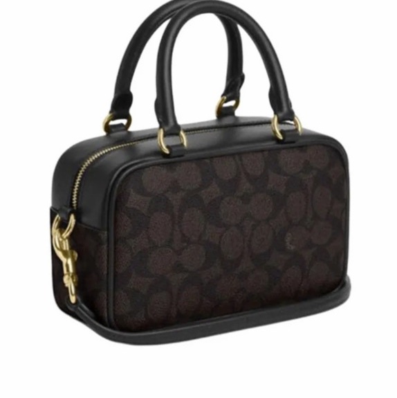 Coach 女士 拉鍊斜挎包均碼碼18cm*7cm*12.7cm-4