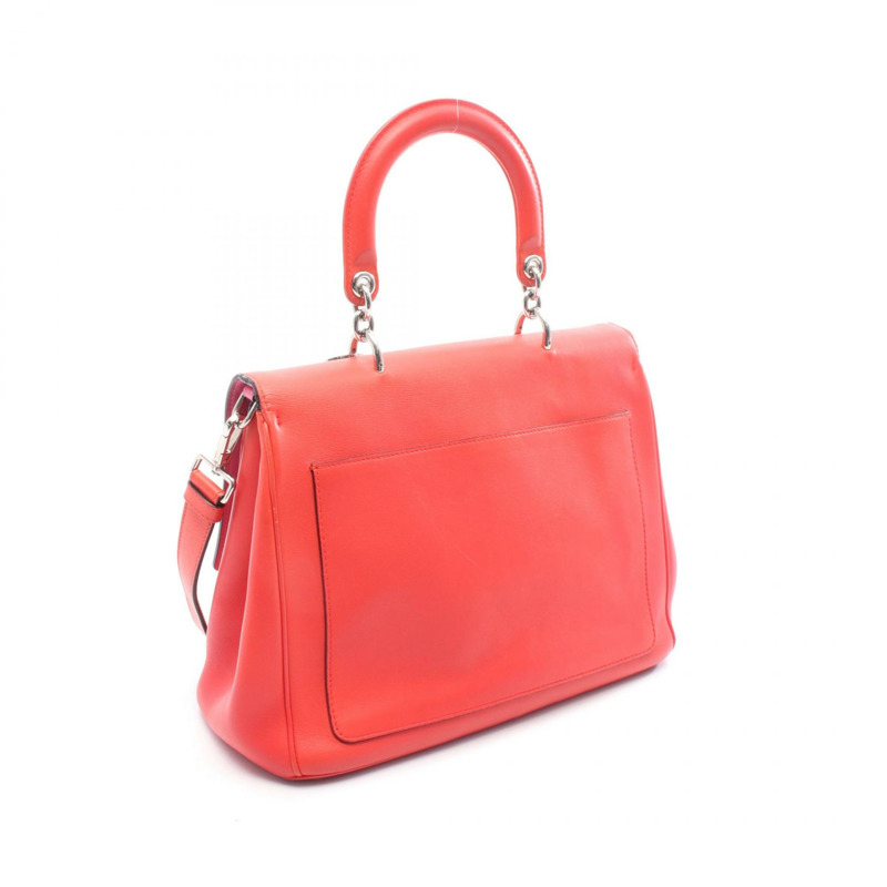 Christian Dior Be Dior 紅色皮革單背包，二手女款-1