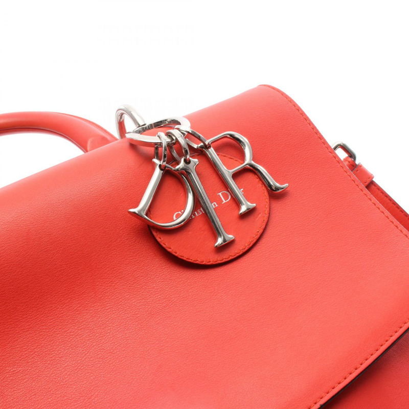 Christian Dior Be Dior 紅色皮革單背包，二手女款-5