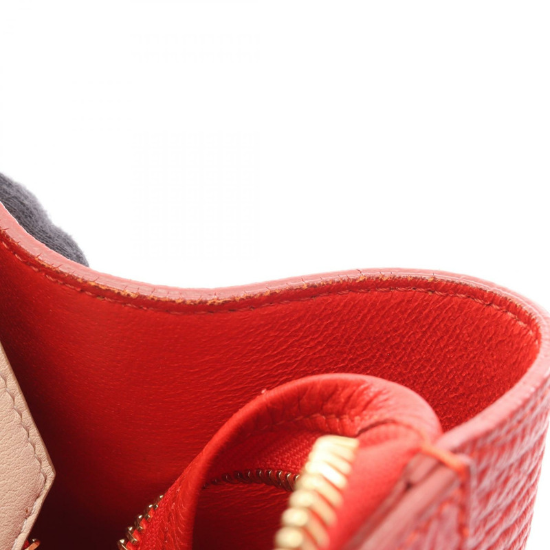 CELINE BELT BAG MINI 單肩手提包 176103 皮革 紅色 米色 黑色 二手 女士-6