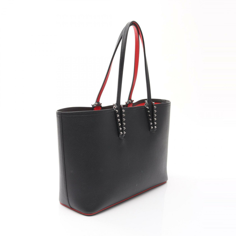 Christian Louboutin CABATA 小號手袋 3205219 黑色皮革 二手 女士-1