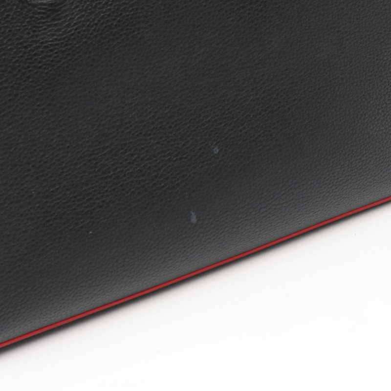 Christian Louboutin CABATA 小號手袋 3205219 黑色皮革 二手 女士-5