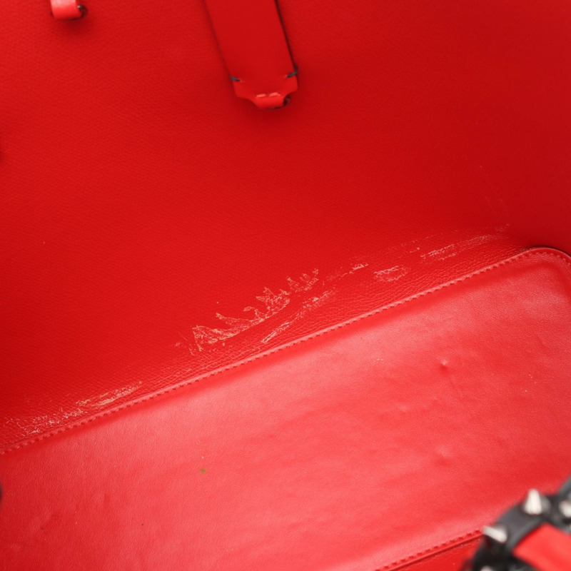 Christian Louboutin CABATA 小號手袋 3205219 黑色皮革 二手 女士-7