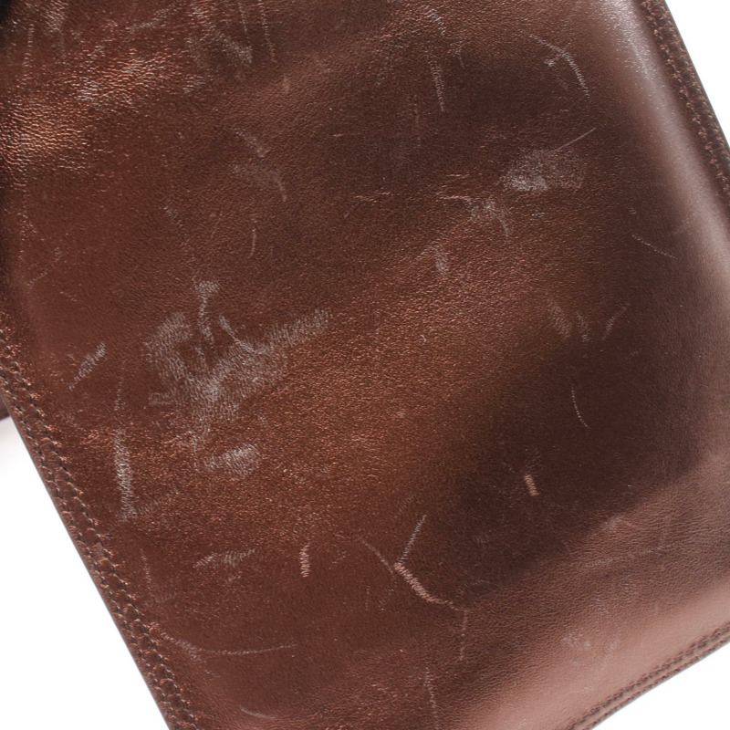 香奈兒 (CHANEL) 棕色古銅色皮革單肩斜背包，二手女士 Coco CC-5