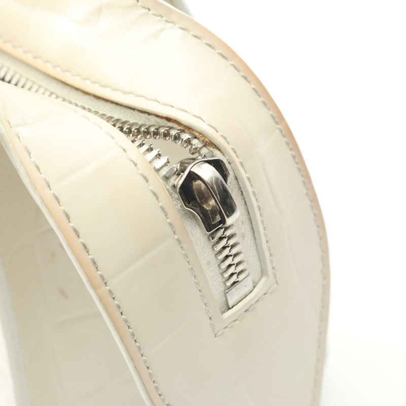 巴黎世家 NEO CLASS CITY MINI 斜背包 638524 白色皮革 二手 女士-4