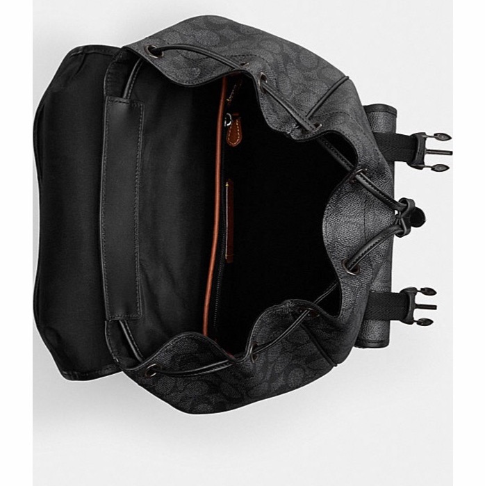 Coach 男士 翻蓋雙肩包均碼碼41.5cm*15cm*29cm-4