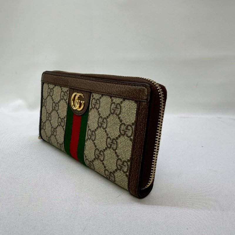 GUCCI Ophidia帆布拉鍊長夾-2
