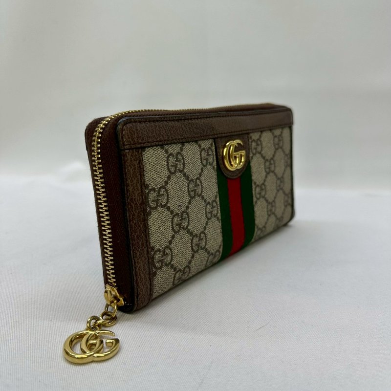 GUCCI Ophidia帆布拉鍊長夾-3