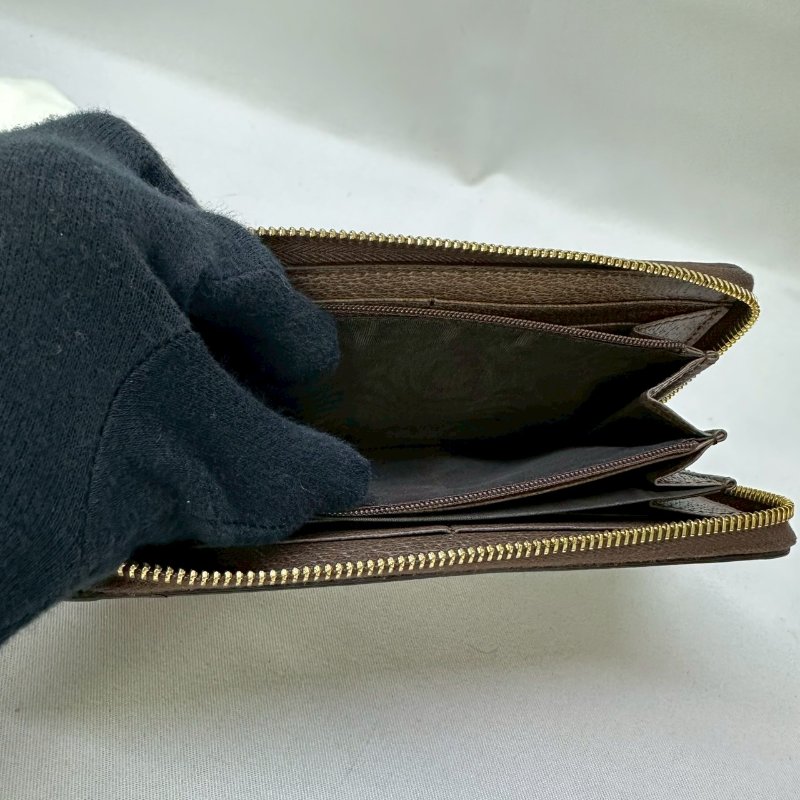 GUCCI Ophidia帆布拉鍊長夾-5