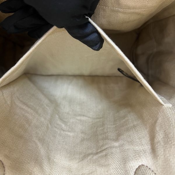 Hermès 麻質百褶托特包-11