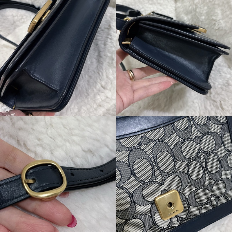 coach 肩背包Alie 23經典單肩手袋-9