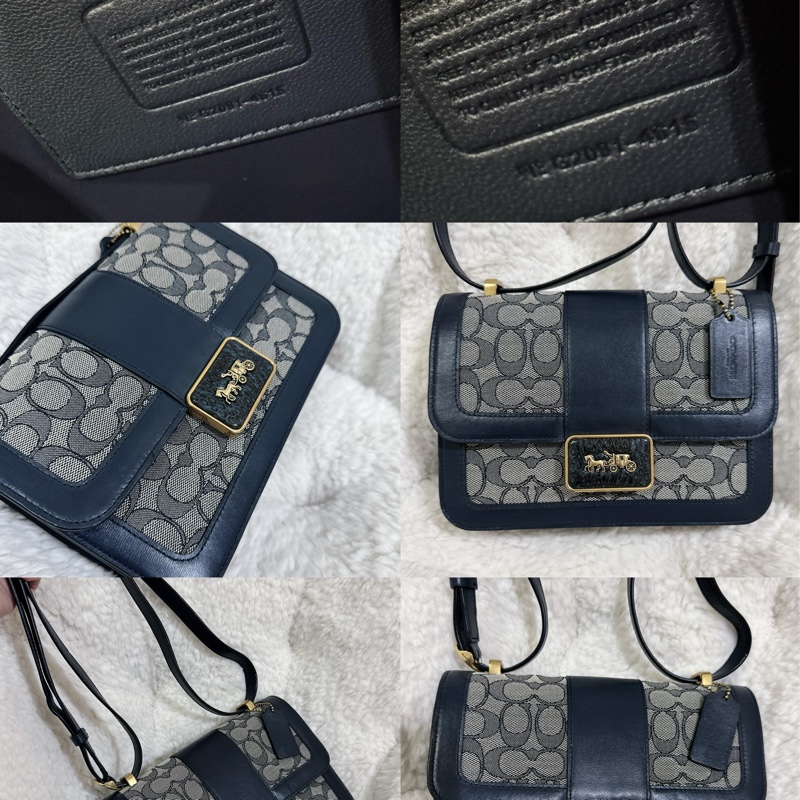 coach 肩背包Alie 23經典單肩手袋-11