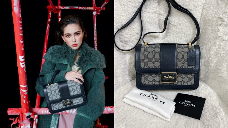 coach 肩背包Alie 23經典單肩手袋-16