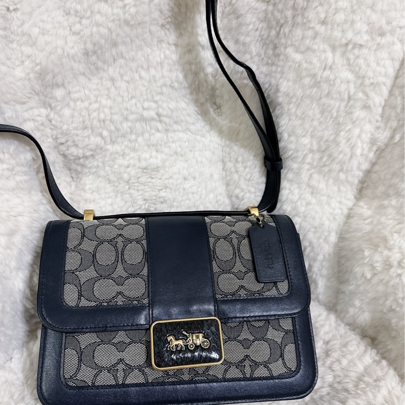 coach 肩背包Alie 23經典單肩手袋-18