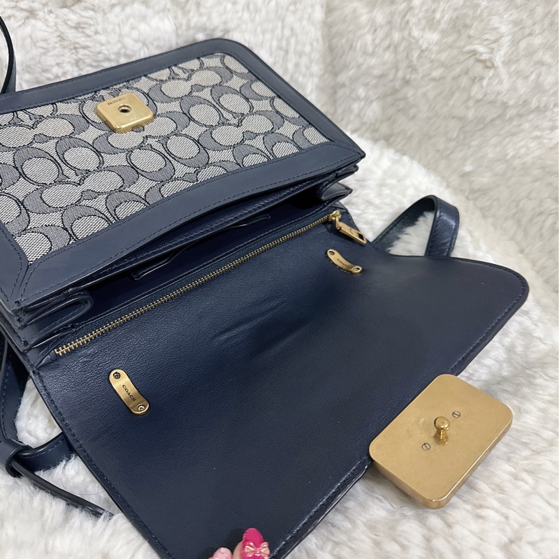 coach 肩背包Alie 23經典單肩手袋-21