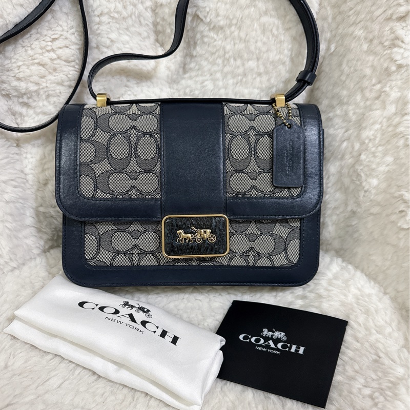 coach 肩背包Alie 23經典單肩手袋-35