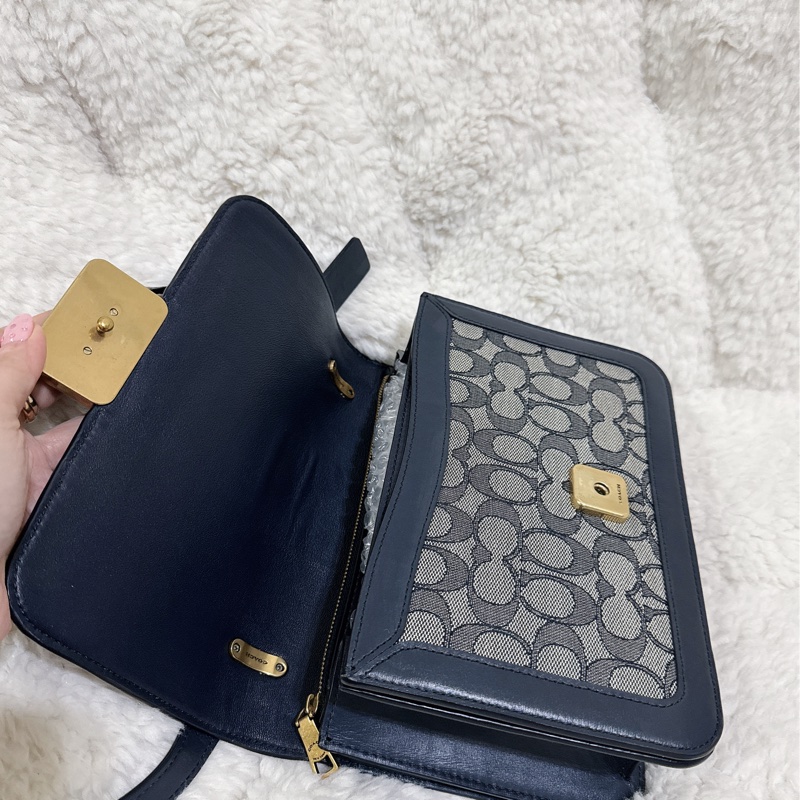 coach 肩背包Alie 23經典單肩手袋-45