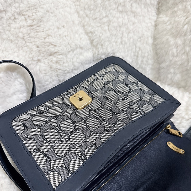 coach 肩背包Alie 23經典單肩手袋-52