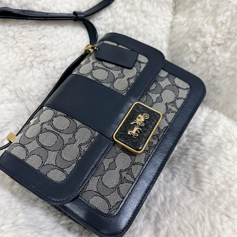 coach 肩背包Alie 23經典單肩手袋-54